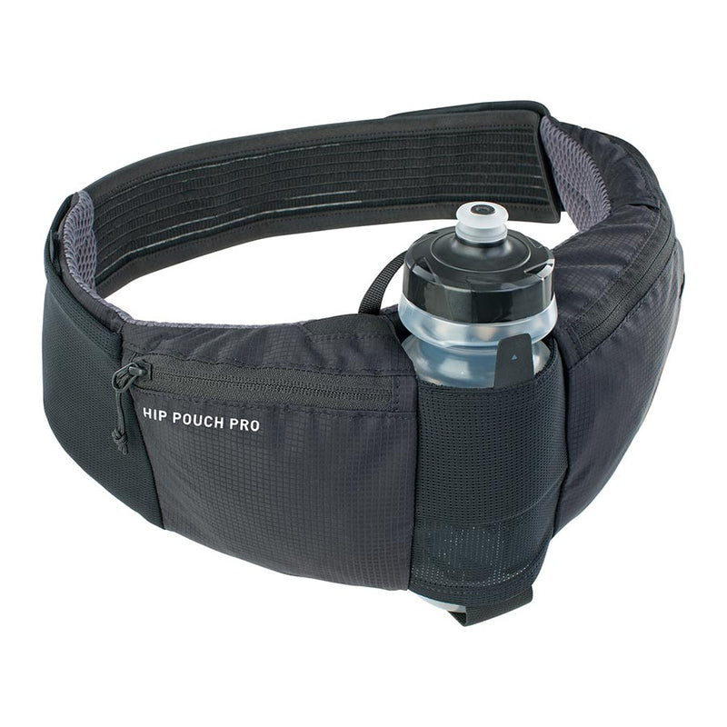 EVOC Hip Pouch Pro + Drink Bottle Bag 1.5L Black
