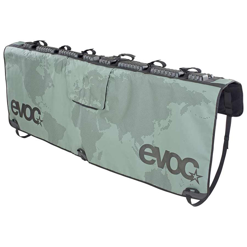 EVOC Tailgate Pad 136cm / 53.5 wide for mid-sized trucks Olive