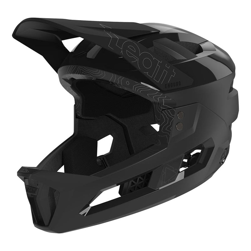Leatt MTB Enduro 3.0 Men Full Face Helmet Stealth S 51-55cm
