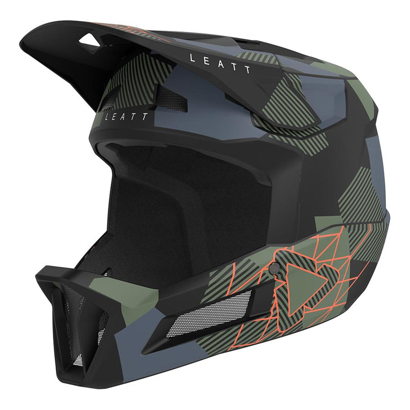 Leatt MTB Gravity 2.0 Men Full Face Helmet Camo XS 53-54cm