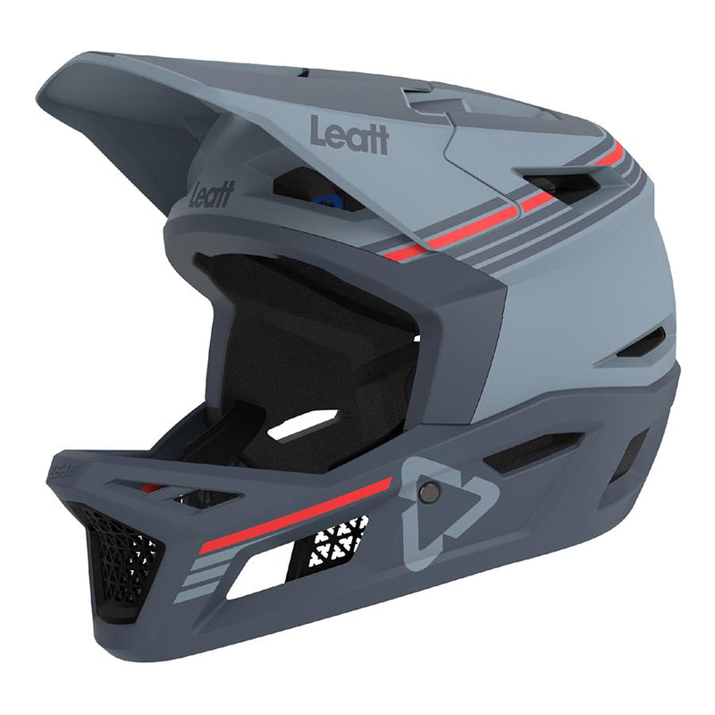 Leatt MTB Gravity 4.0 Men Full Face Helmet Titanium S 55-56cm