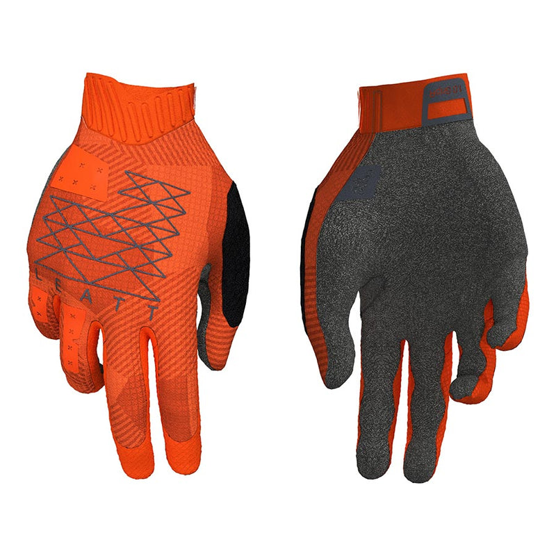 Leatt MTB 1.0 GripR Jr Full Finger Gloves Flame M