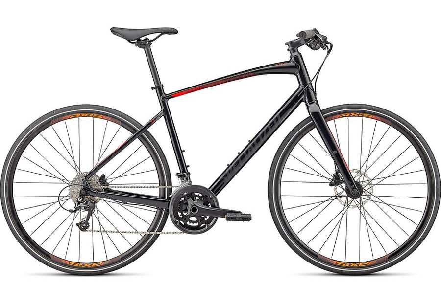 Black and red specialized bike 2025