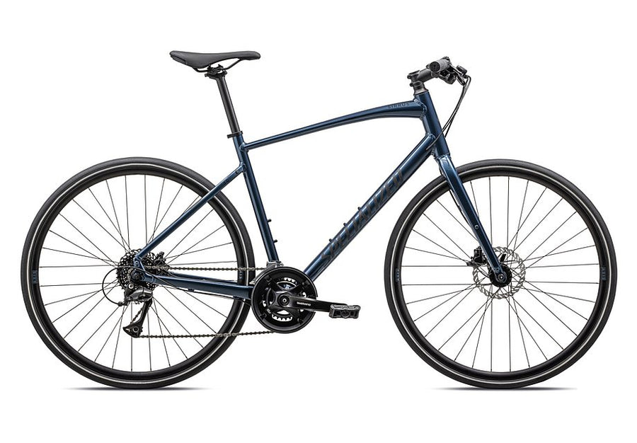 2023 Specialized sirrus 2.0 bike gloss mystic blue metallic / satin bl