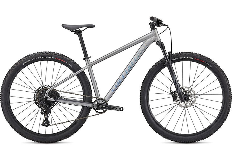 2021 Specialized rockhopper expert 29 bike satin silver dust / black holographic xxl