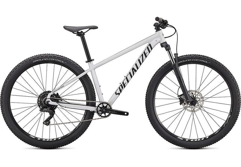 2021 Specialized rockhopper comp 29 bike gloss metallic white silver / satin black m