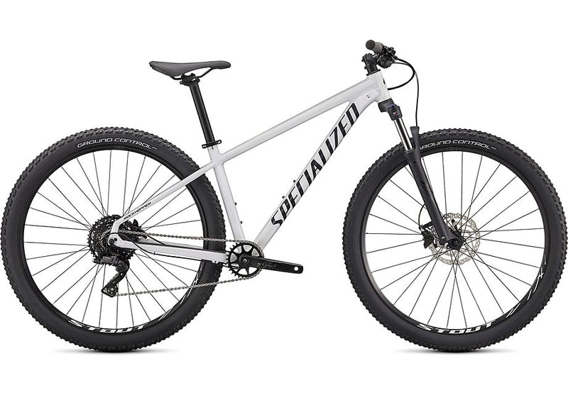 2021 Specialized rockhopper comp 29 bike gloss metallic white silver / satin black xxl