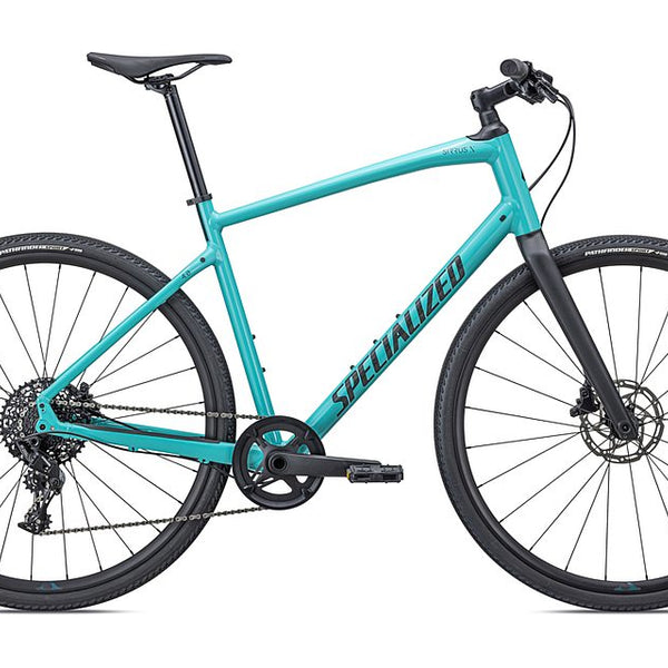 2022 Specialized sirrus x 4.0 bike gloss lagoon blue tropical teal