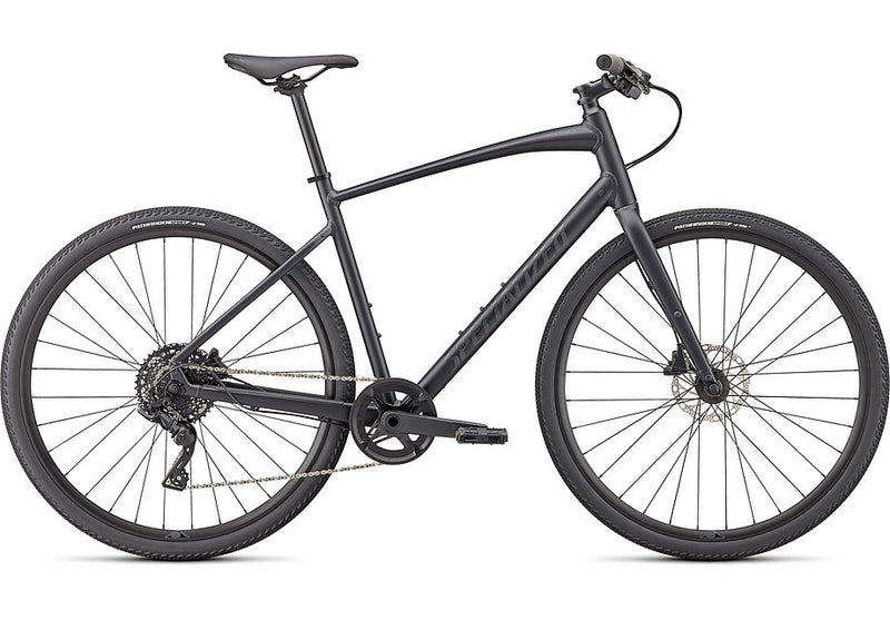2022 Specialized sirrus x 3.0 bike satin cast black / black / satin black reflective xs