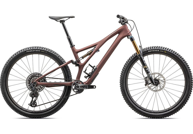 2024 Specialized Stumpjumper pro bike satin rusted red / dove grey s3