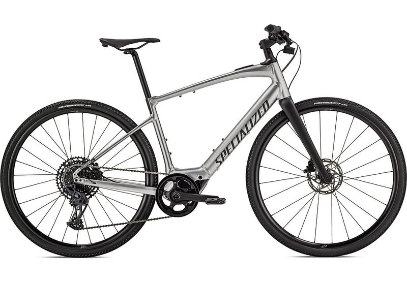 2023 Specialized vado sl 5.0 bike brushed aluminum / black reflective s