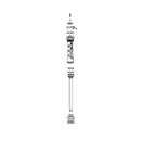 RockShox Damper for 30 Gold/Judy Gold Remote 10mm 27.5/29 (2013+ PushLoc OneLoc Twistloc) RL - 30 Gold A1+/Judy Gold A3+ (Boost) 11.4018.104.032