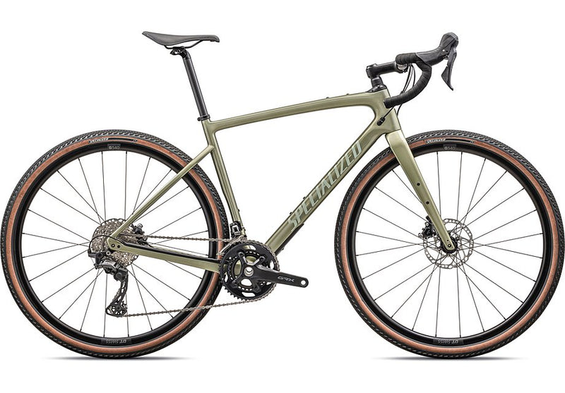 2024 Specialized diverge sport carbon bike gloss metallic spruce/spruce 44