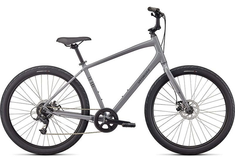 2023 Specialized roll 2.0 bike gloss cool grey / dove grey / satin black reflective l