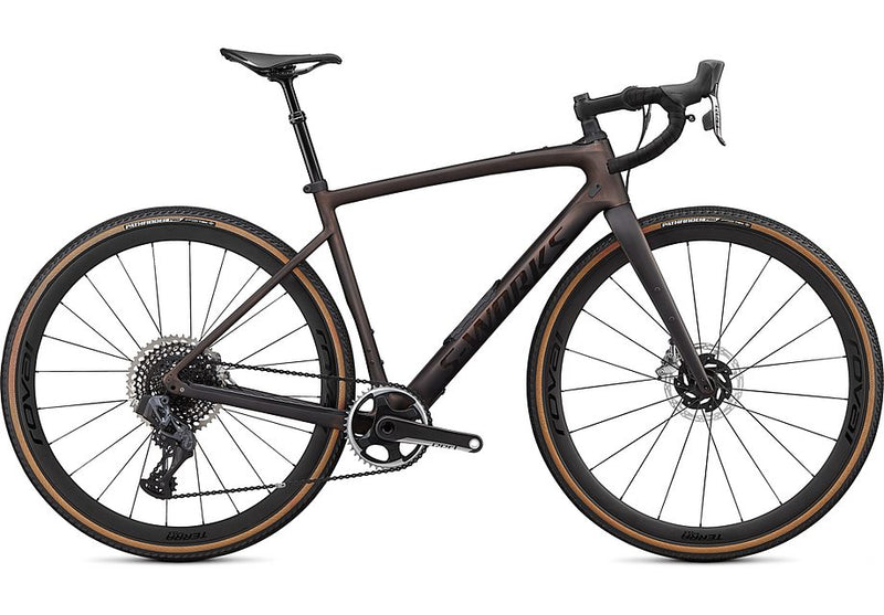 2021 Specialized diverge S-Works carbon etap bike satin carbon/color run pearl/chrome/clean 49