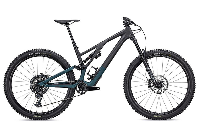 2022 Specialized Stumpjumper evo ltd bike satin carbon /  tropical teal / black s1