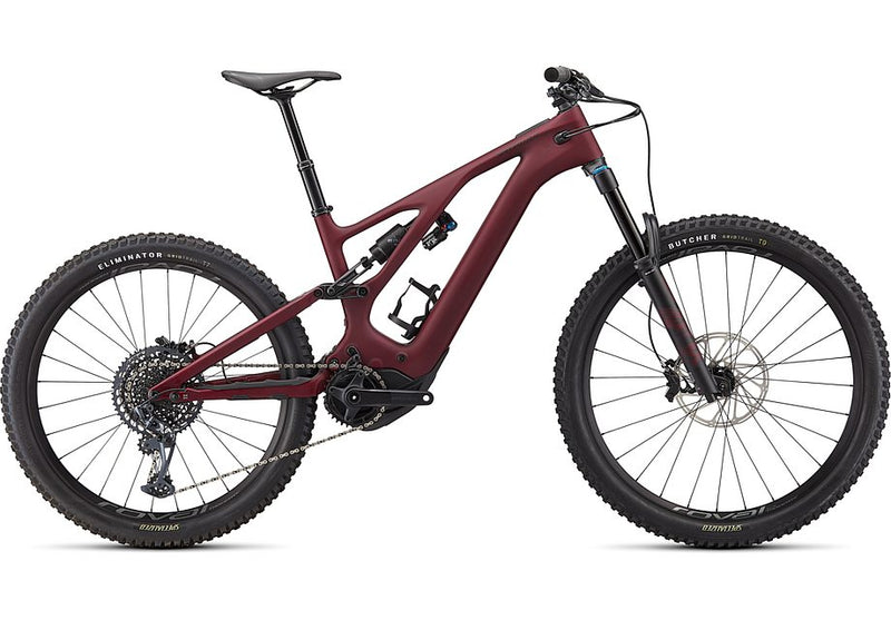 2022 Specialized levo expert carbon bike maroon / black s3