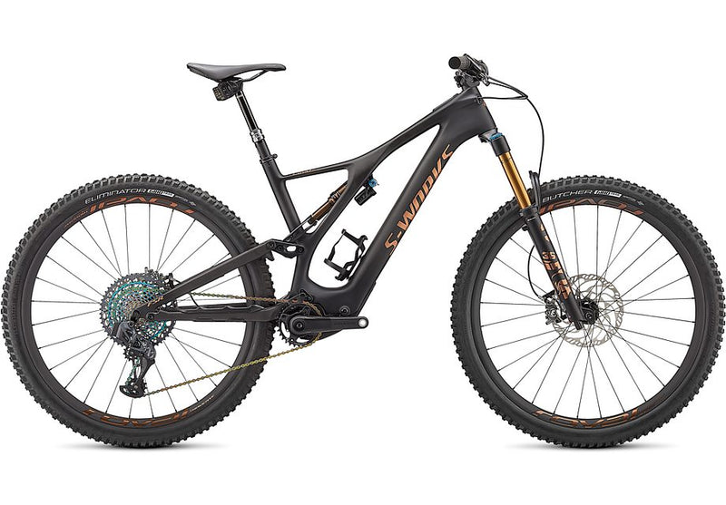 2022 Specialized levo sl S-Works carbon bike carbon / bronze foil / gloss carbon m