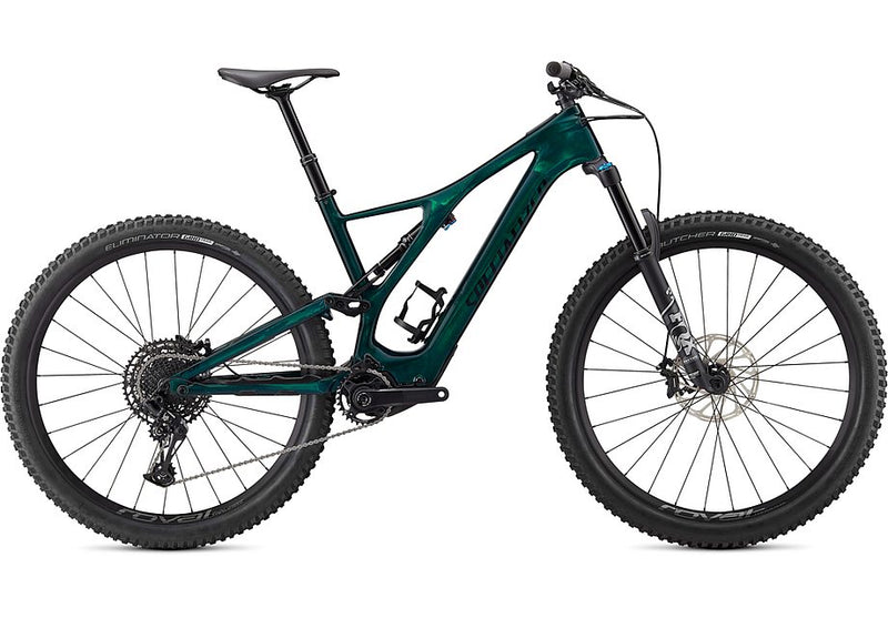 2021 Specialized levo sl comp carbon bike green tint / black m