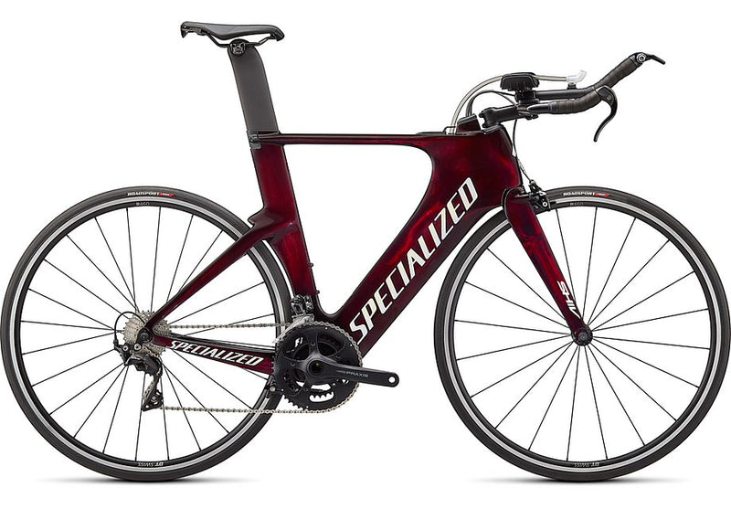2021 Specialized shiv sport bike red tint / white w gold pearl l
