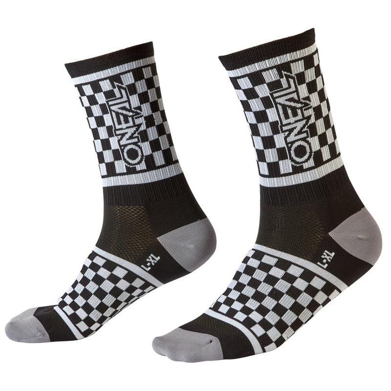 O'Neal Icon Socks S/M (6-9) Gray/Black