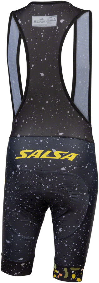 Salsa Mens Terrazzo Bib Short - X-Large Black