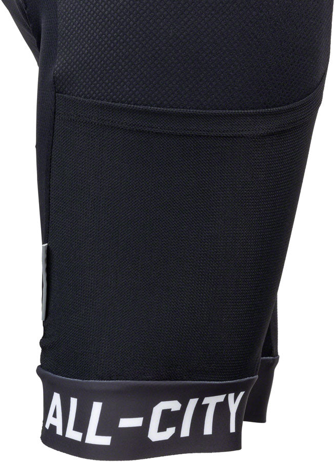 All-City Perennial Mens Cargo Bib Short - Black White Small