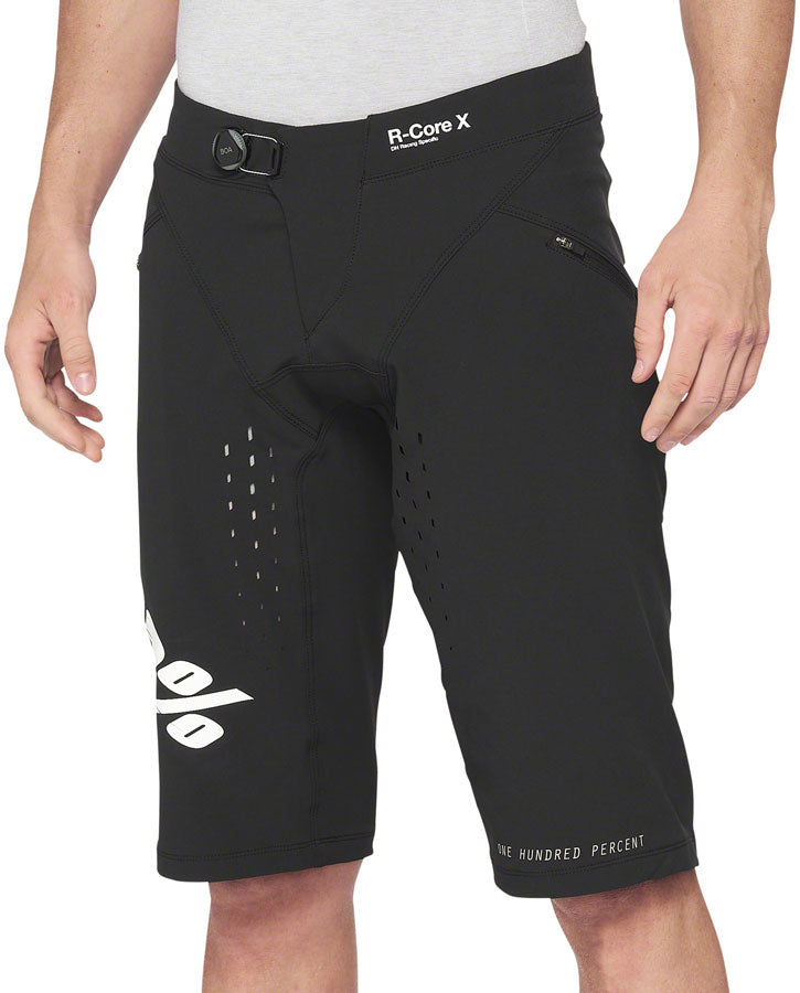 100% R-Core X Shorts - Black Men's Size 34
