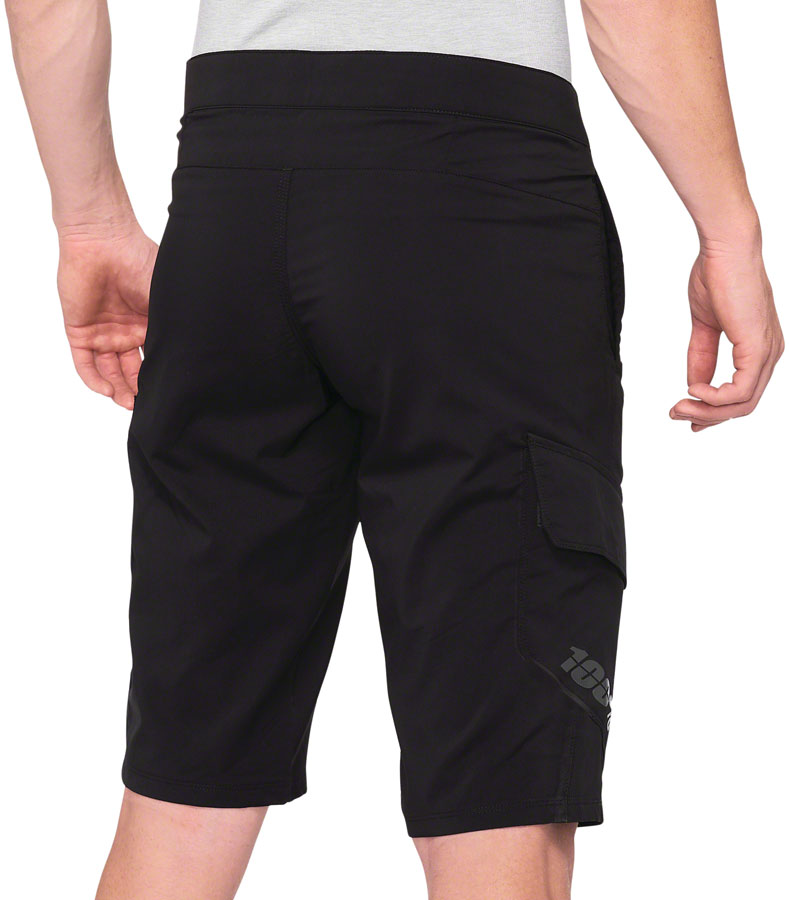 100% Ridecamp Shorts - Black Mens Size 36