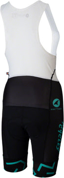 All-City The Max Bib Shorts - Black/Mint Small Mens