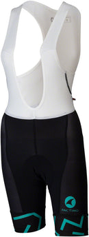 All-City The Max Bib Shorts - Black/Mint Small Men's