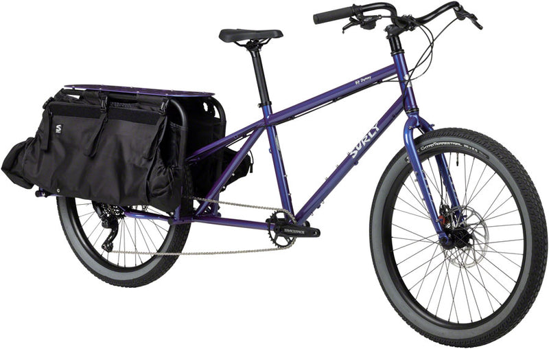 Surly Big Dummy Cargo Bike - 26" Steel Bruised Ego Purple Small