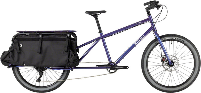 Surly Big Dummy Cargo Bike - 26" Steel Bruised Ego Purple Small