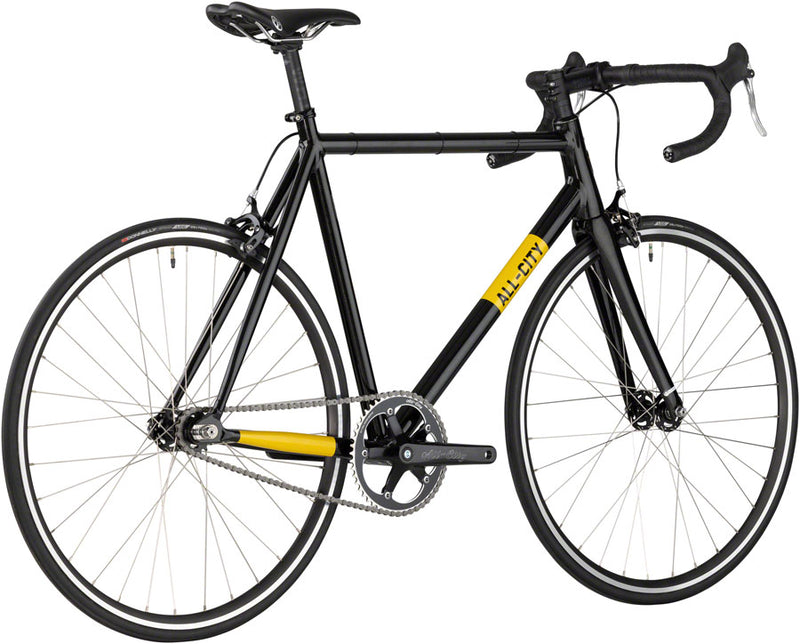 All-City Thunderdome Bike - 700c Aluminum Gold Fang 49cm