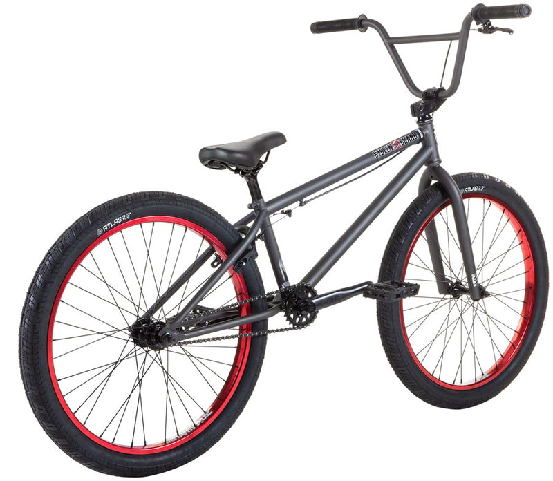 Stolen Saint 24" BMX Bike - 21.75" TT Gray/Red