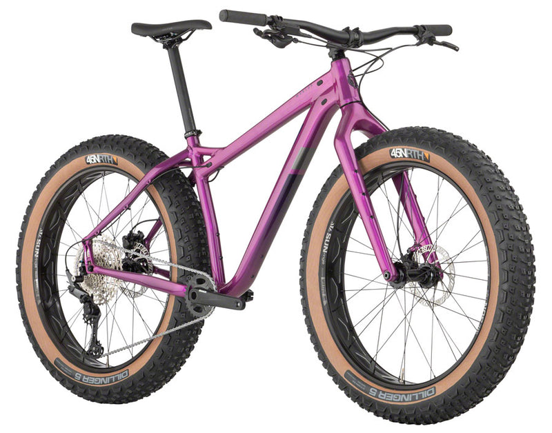 Salsa Mukluk Deore 11spd Fat Bike - 26" Aluminum Purple X-Large
