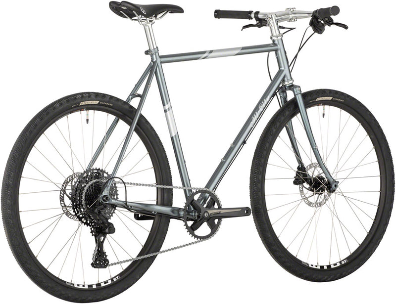 All-City Space Horse Bike - 650b Steel MicroShift Moon Powder 61cm