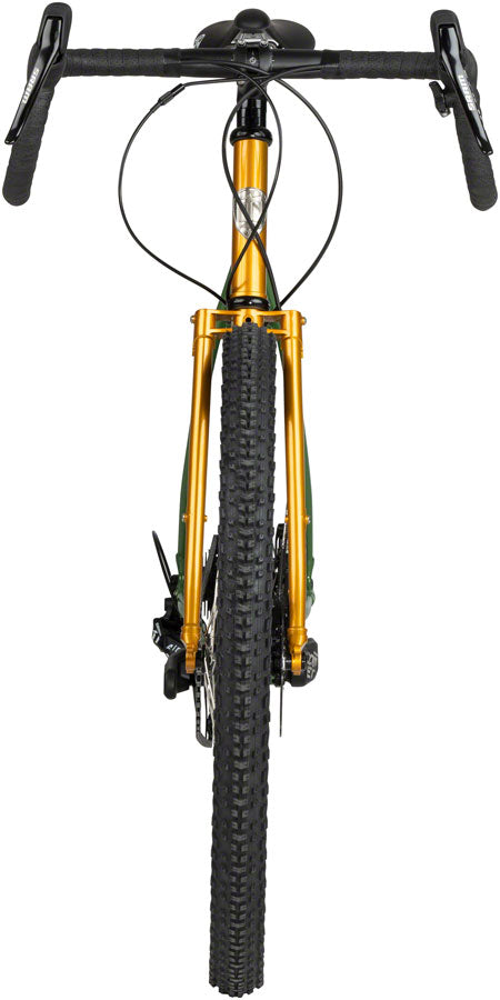 All-City Gorilla Monsoon Bike - 650b Steel APEX Tangerine Evergreen 46cm
