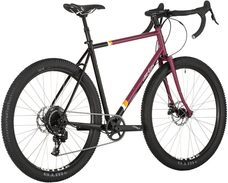 All-City Gorilla Monsoon Bike - 650b Steel APEX Charred Berry 61cm