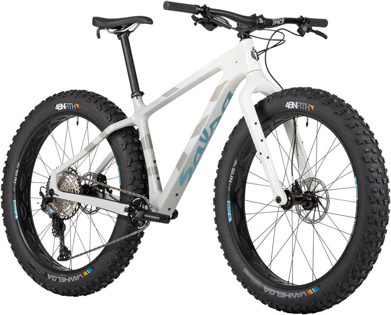 Salsa Beargrease Carbon SLX Fat Tire Bike - 27.5" Carbon Gray Fade Medium