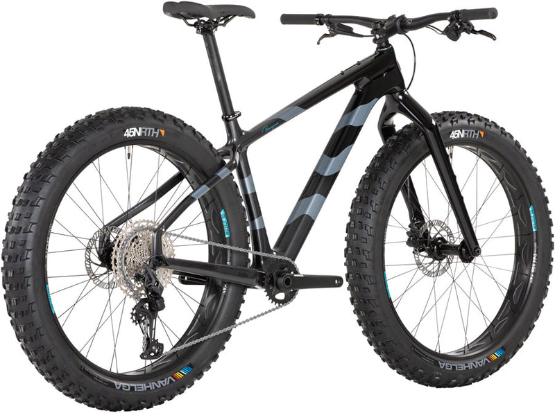 Salsa Beargrease Carbon Deore 11spd Fat Tire Bike - 27.5" Carbon BLK Fade Medium