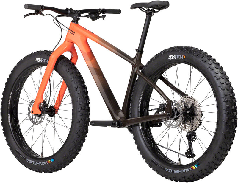 Salsa Beargrease Carbon Deore 11spd Fat Tire Bike - 27.5" Carbon Red Fade Medium