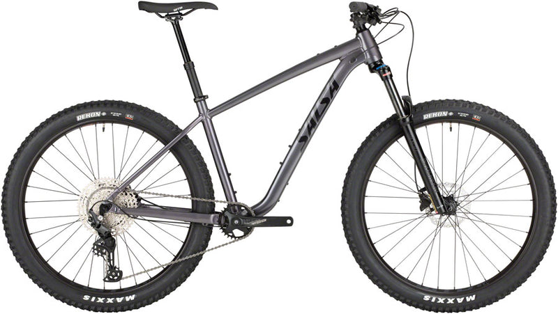 Salsa Rangefinder Deore 11 27.5+ Bike - 27.5" Aluminum Dark Gray X-Large