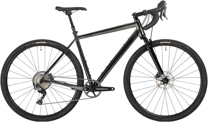 Salsa Stormchaser GRX 810 1x SUS Bike - 700c Aluminum Black 49cm