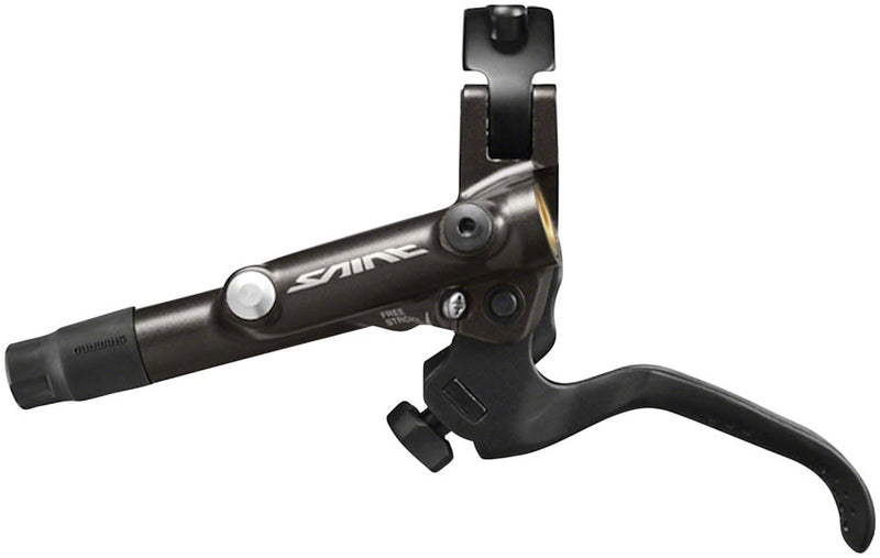 Shimano Saint BL-M820-B/BR-M820 Disc Brake Lever - Front Hydraulic Post Mount Finned Metal Pads BLK