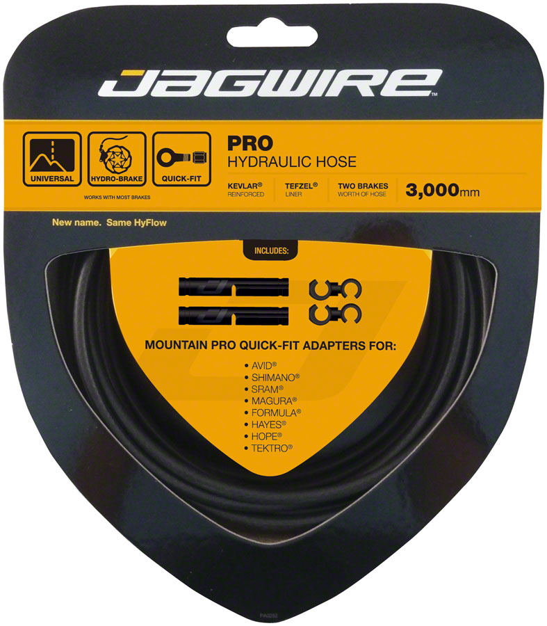 Jagwire Pro Hydraulic Disc Brake Hose Kit 3000mm Stealth Black