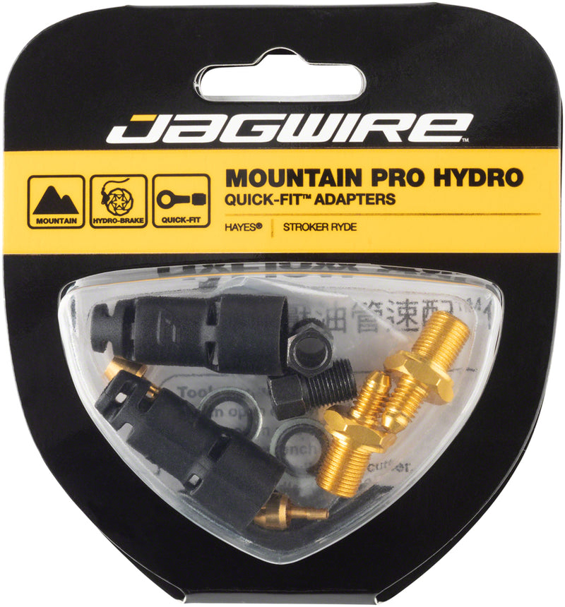 Jagwire Pro Disc Brake Hydraulic Hose Quick-Fit Adaptor Hayes Stroker Ryde