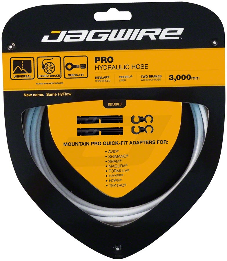 Jagwire Pro Hydraulic Disc Brake Hose Kit 3000mm White