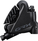 Shimano GRX ST-RX600 Shift/Brake Lever BR-RX400 Hydraulic Disc Brake Caliper - Right/Rear 11-Speed Flat Mount Caliper BLK