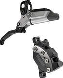 SRAM Maven Ultimate Stealth Disc Brake Lever - Rear Post Mount 4-Piston Aluminum Lever Titanium Hardware BLK/Silver A1